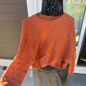 LuLu’s cropped sweater